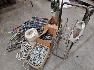 Assorted Shipping Supplies, Strapping Seals, Crimping Tools, & More