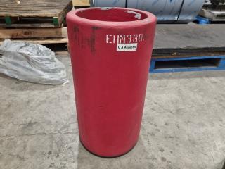 Morgan Salamander Hi-Melt Crucible, 330x330x635mm,, Unused