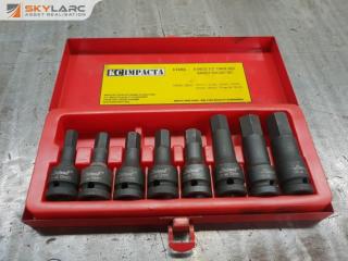 KCIMPACTA 8 Piece Hex Impact Socket Set