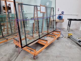 Workshop Glass, Board, Panel, Sheet Trolley