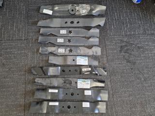 10x Assorted Replacemrnt Mower Bar Blades