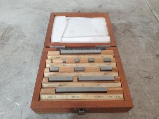 Micrometer Checking Gage Block Set