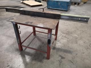 Heavy Duty Special Purpose Steel Workshop Table