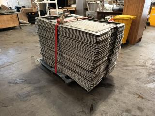82 x Stainless Steel Sheets