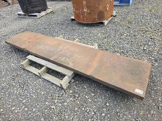 Large Cast Iron Plate