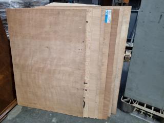 8x 1225x920x6mm Sheets of Plywood