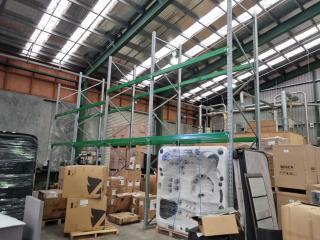 Four Bays of Pallet Racking 