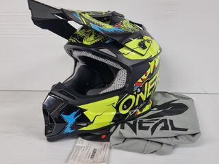 O'Neal 2SRS Yourh Villan Helmet Neon Yellow