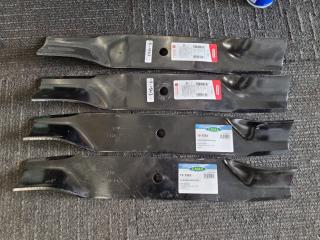 4x Replacement Mower Bar Blades for John Deere