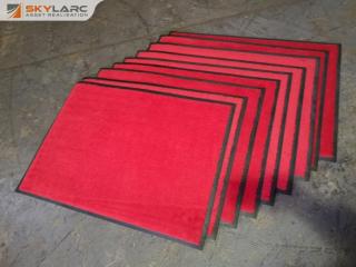 9x Heavy Duty Carpeted Floor Mats, Commercial Grade, 590x840mm