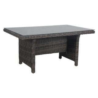 4 Seasons Wicker - Cancun Outdoor Dining Table - Brown