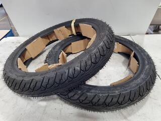 Shinko SR567 Series Motircycle Tyres 80/90-14, 2x Units