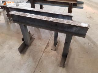 2 x Steel Workshop Stands