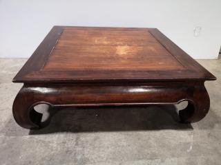 Large Styled Wooden Coffee Table