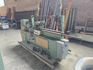 Elio Valeri Wood Lathe with Hydraulic Copy Attachment