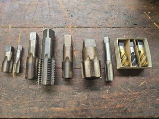 Assorted Large Thread Taps BSP UNF NPT Metric HSS