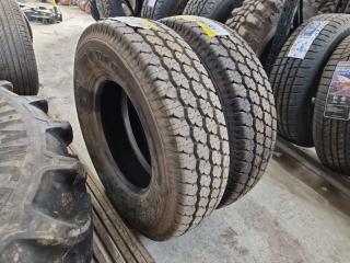 2x Maxxis 751 Bravo Radial Tyres Size LT215/85 R16