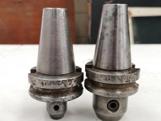 2x LAIP BT40 Tool Holders