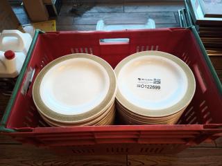 Large Lot of Commercial Plates