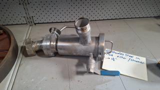 Stainless Steel Inline Filter / Strainer 1½"