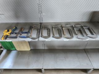 Large Lot of Clamps