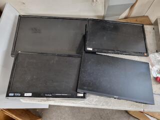 4x Monitors by Viewsonic & Acer