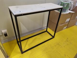 Marble Topped Cutting Table