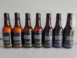 7 Redken Brews Shampoo &Conditioners 