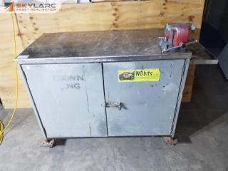 Mobile Steel Workshop Bench