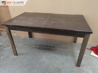 Vintage Wood Expanding Dinning Table