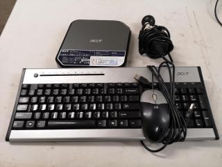 Acer Veriton N282G Ultra Slim Desktop Computer w/ Keyboard & Mouse