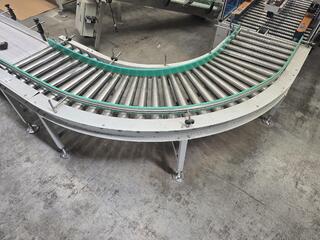 540mm Wide Roller Conveyor Curve