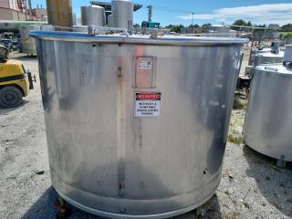 4500 Litre Stainless Tank