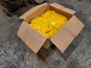 Box of 500+ Yellow Keg Caps