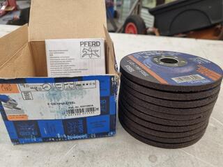 PFERD 125mm Grinding Disks, 10x Disks