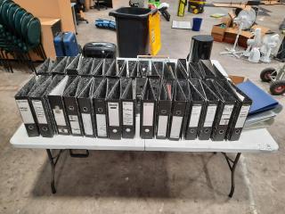 60+ Assorted Lever Arch File Binders