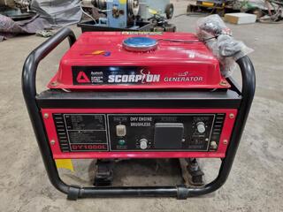 Scorpion Poetable Petrol Generator DY1000L, Unused