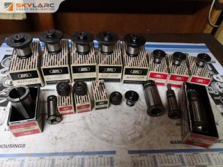 18x Assorted Big Branded Milling Drill Tap Collets & More