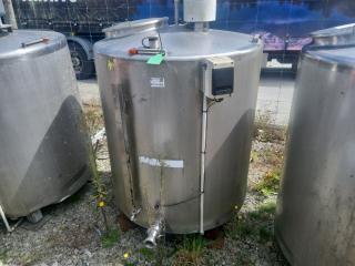 1000 Litre Stainless Tank