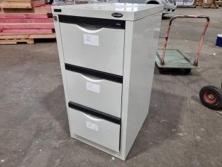 Europlan 3-Drawer Steel Office File Cabinet