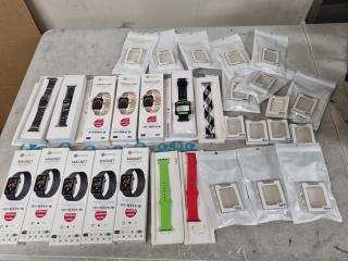 Assorted Smart Watch Covers & Replacement Bands