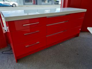 Stylish Modern Kitchen Countertop Drawer Unit