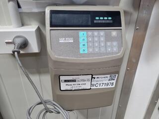 Amino Totalizer Time Clock MJR8500 w/ 6x Timecard Wall Racks