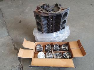 308 Holden Engine with New Pistons