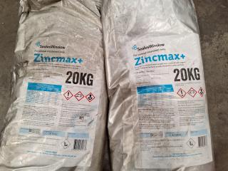 2 x 20kg Bags of Zincmax+