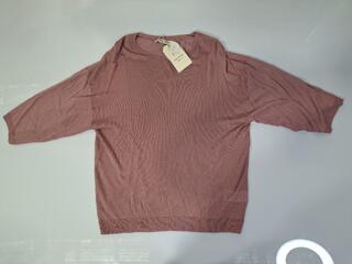 Nice Things Round Neck Oversize Sweater - Large