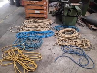 9 Assorted Length Air Hoses