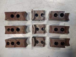 3 Sets of CNC Chuck Jaws