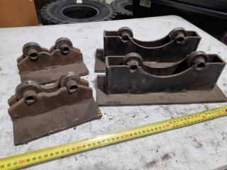 Custom Built Material Roller Stands