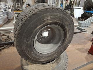 8" Wheels & Tyres 